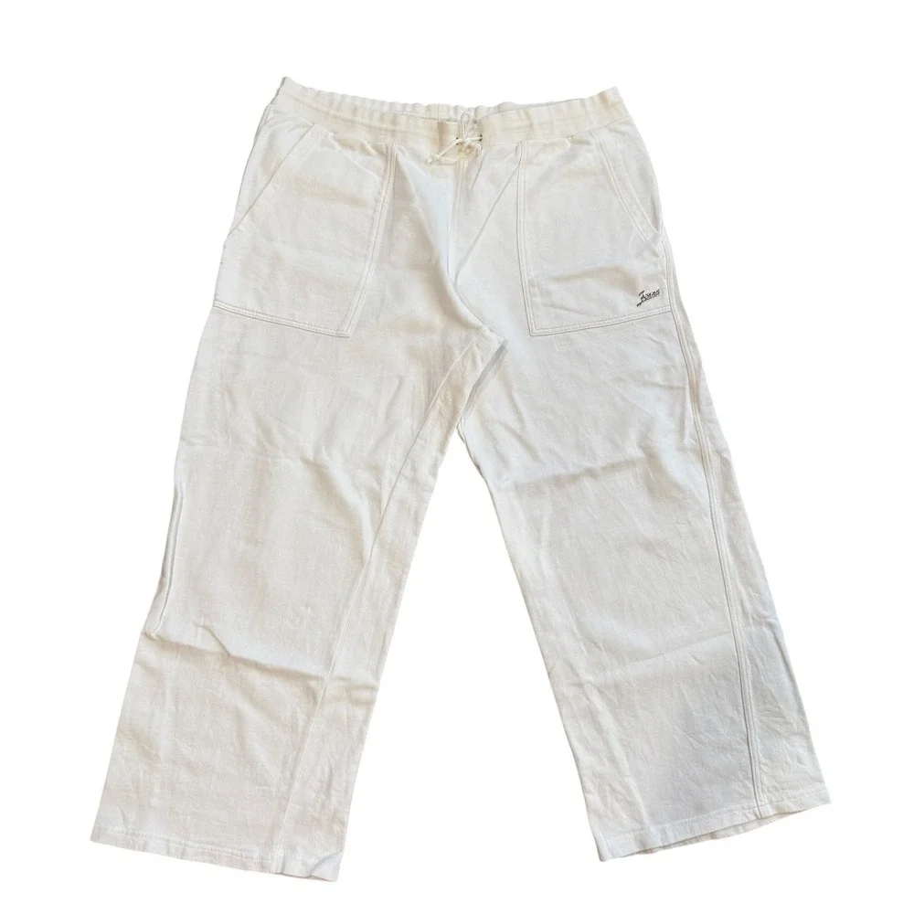 Gianfranco Ferre White Sweatshirt Pants Set Made‎ Italy Designer Loungewear XL